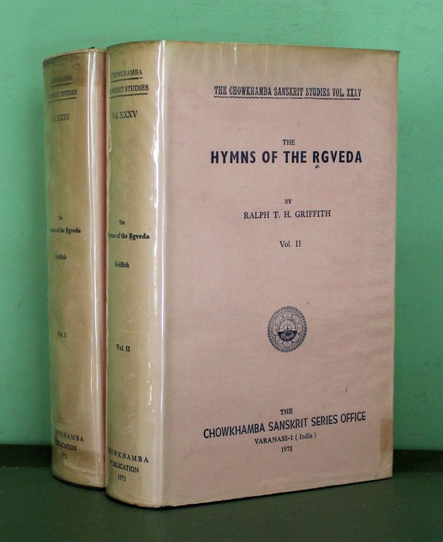 The Hymns of the Rgveda. Translated with a popular commentary. …