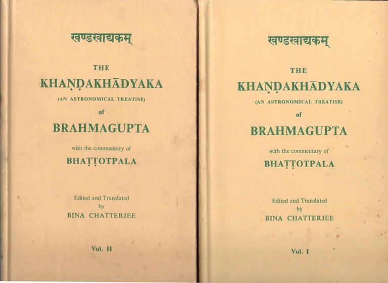 The Khandakhadyaka (An astronomical treatise) of Brahmagupta. With the commentary …
