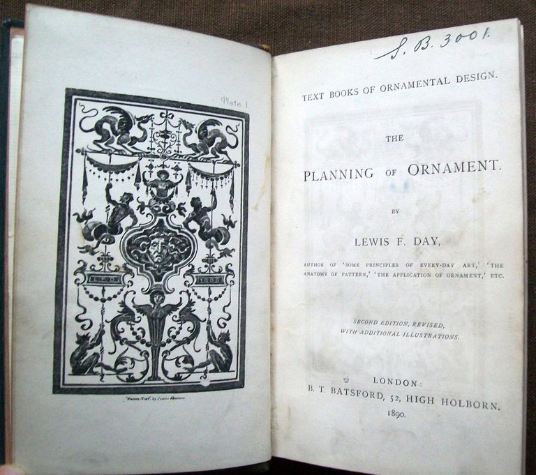 The Planning of Ornament. Second edition, revised with additional illustrations