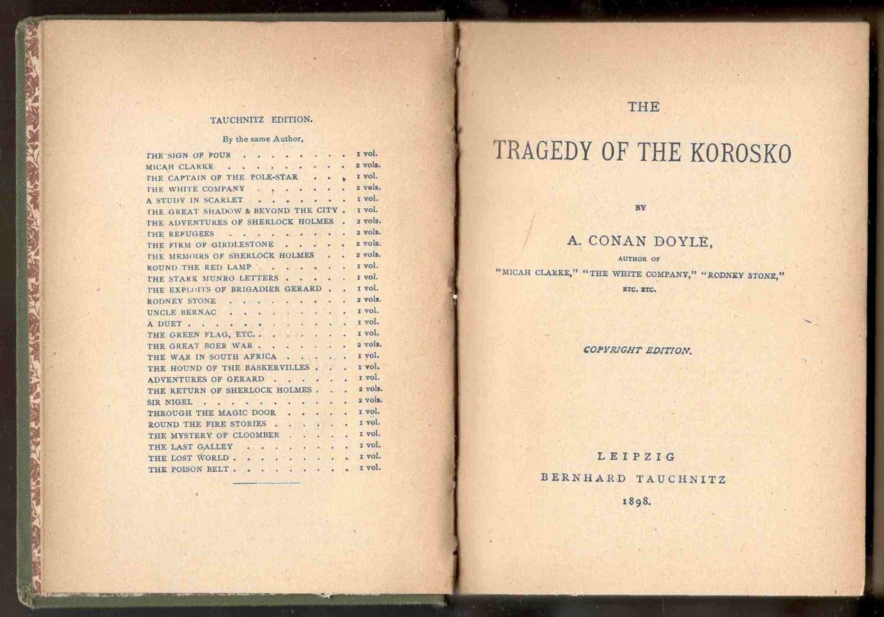 The Tragedy of the Korosko