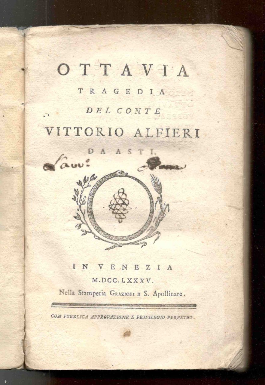 Tragedie. Ottava - Timoleone - Merope | Immagine principale