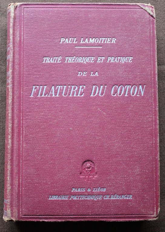Traité théorique et pratique de la filature du coton.
