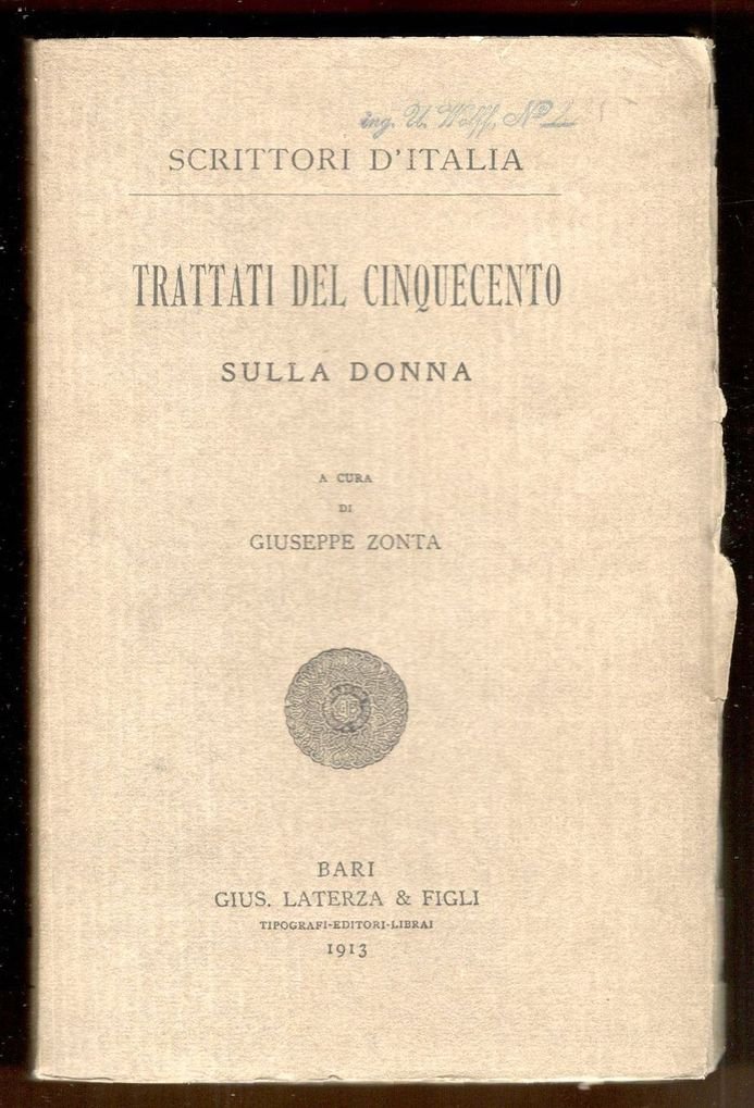 Trattati del Cinquecento sulla donna