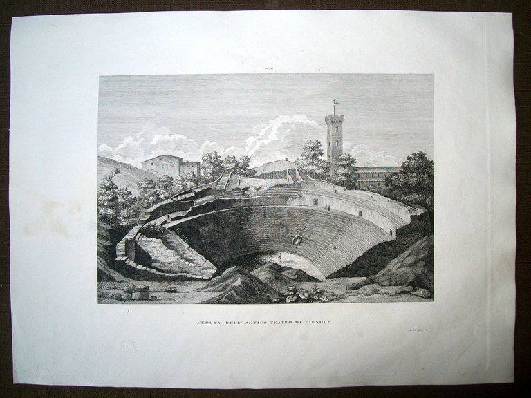 VEDUTA DELL'ANTICO TEATRO DI FIESOLE