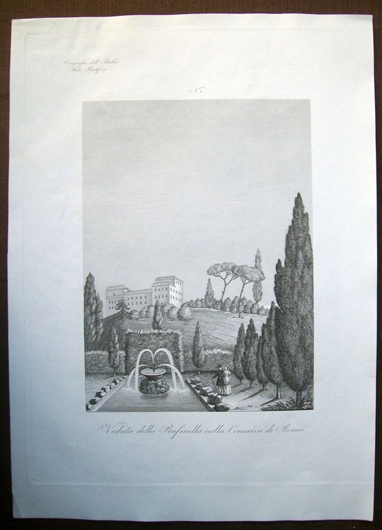 VEDUTA DELLA RUFINELLA NELLA COMARCA DI ROMA