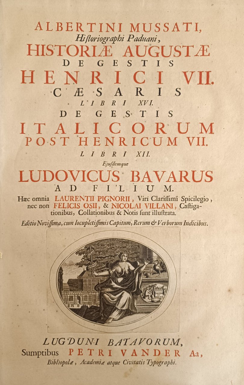 6 estratti da: THESAURUS ANTIQUITATUM ET HISTORIARUM ITALIAE