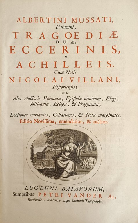6 estratti da: THESAURUS ANTIQUITATUM ET HISTORIARUM ITALIAE