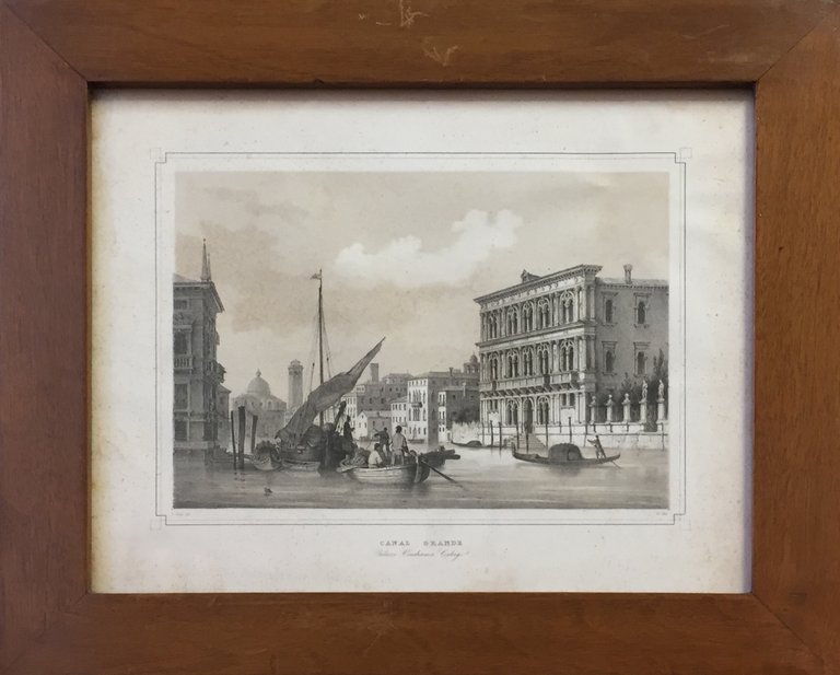 6 litografie VEDUTE DI VENEZIA