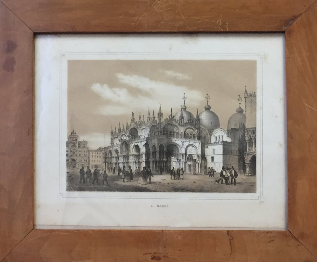 6 litografie VEDUTE DI VENEZIA