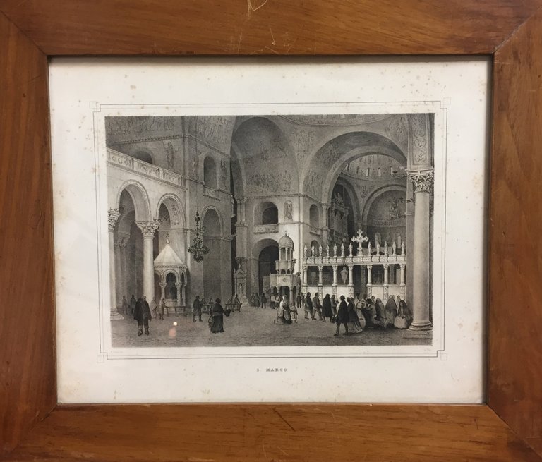 6 litografie VEDUTE DI VENEZIA