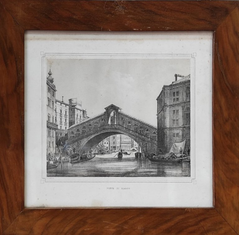 6 litografie VEDUTE DI VENEZIA