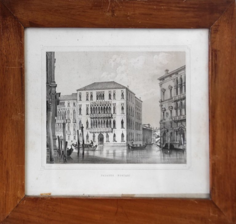 6 litografie VEDUTE DI VENEZIA