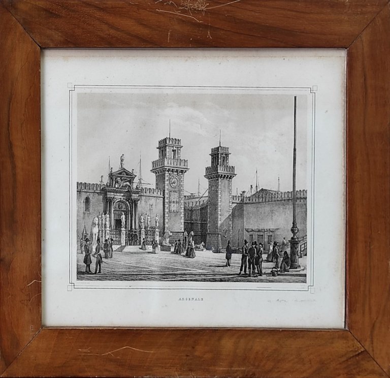 6 litografie VEDUTE DI VENEZIA