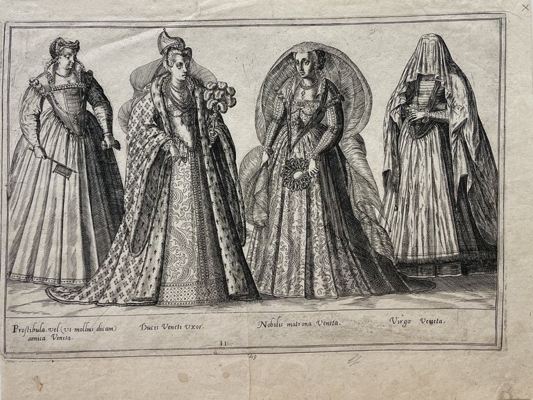 ABITI DI DONNE VENETE