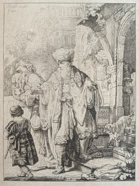 AGAR E ISMAELE CACCIATI DA ABRAMO