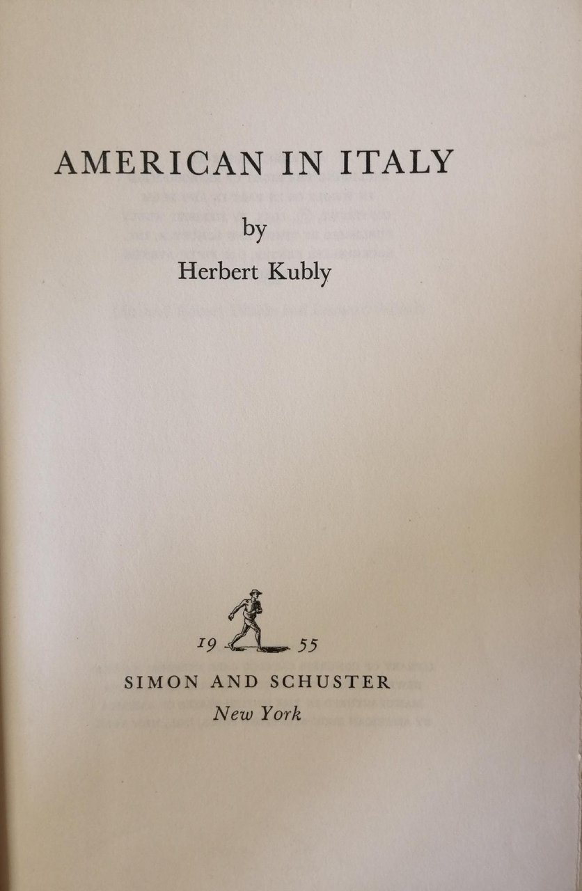 AMERICAN IN ITALY