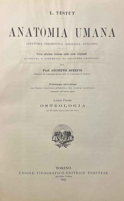 ANATOMIA UMANA