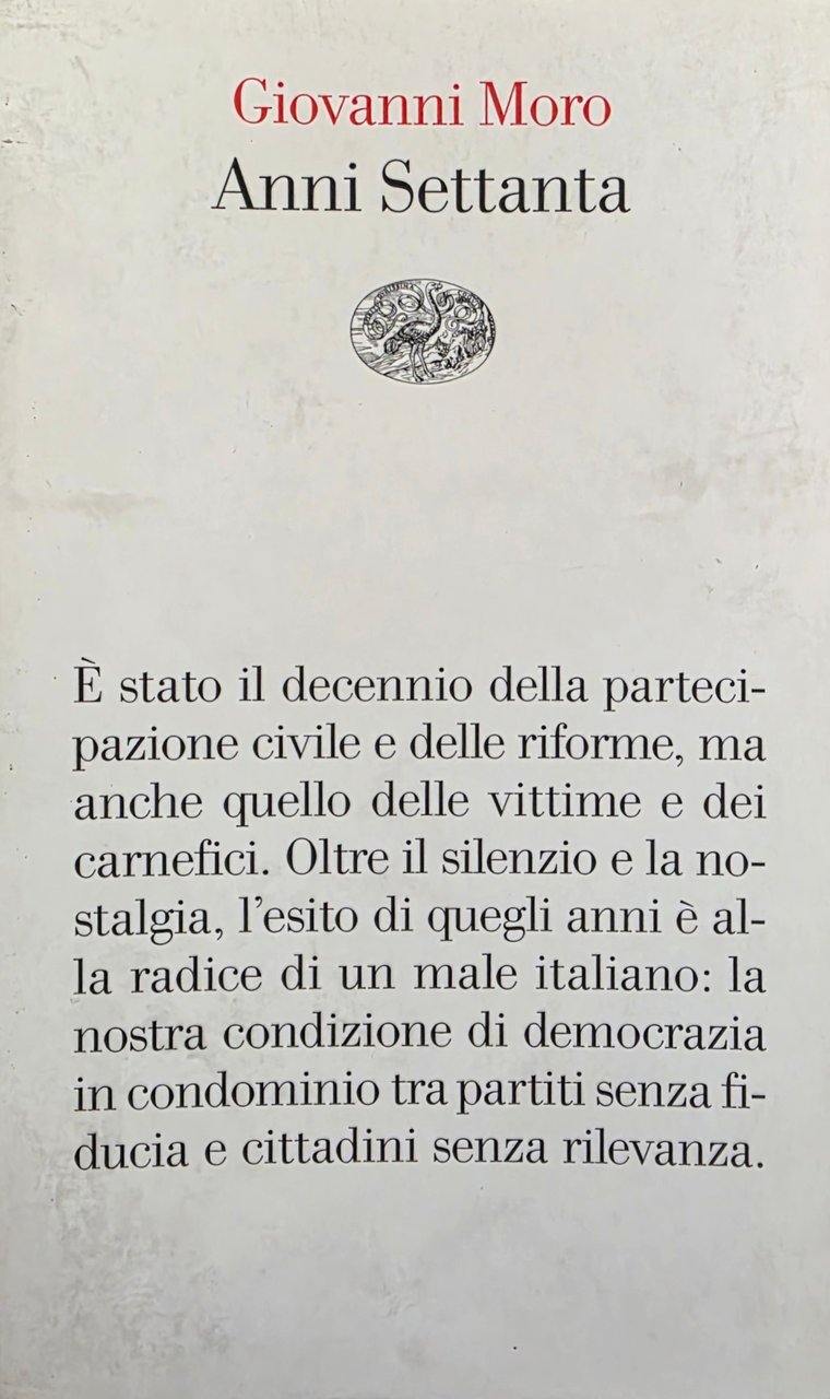 ANNI SETTANTA | Immagine principale