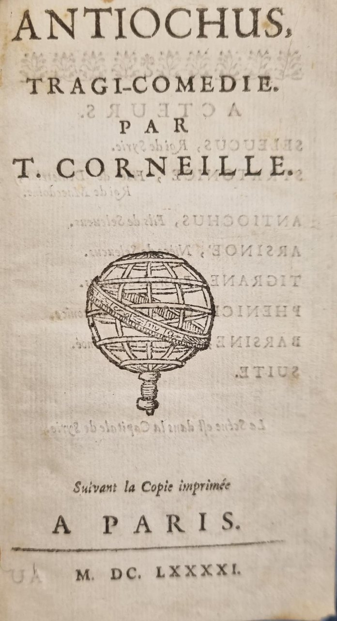 ANTIOCHUS, TRAGI-COMEDIE.
