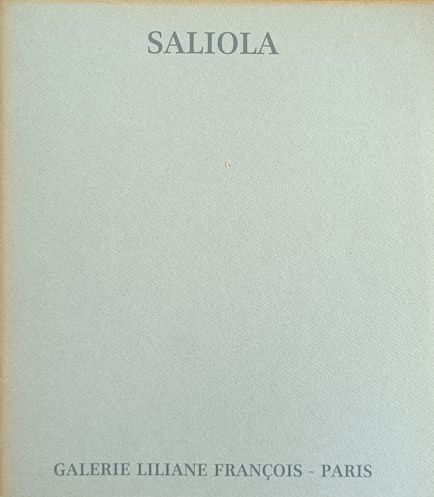 ANTONIO SALIOLA. LES MAITRES DE LA NUIT