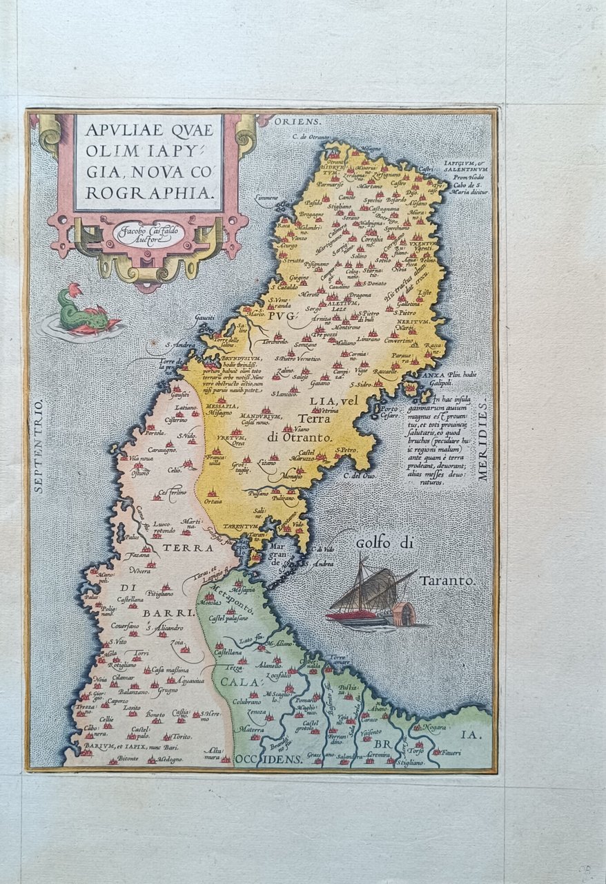 APVLIAE QUAE OLIM IAPYGIA, NOVA COROGRAPHIA (PUGLIA)