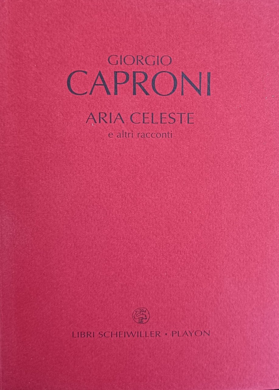 ARIA CELESTE E ALTRI RACCONTI | Immagine principale