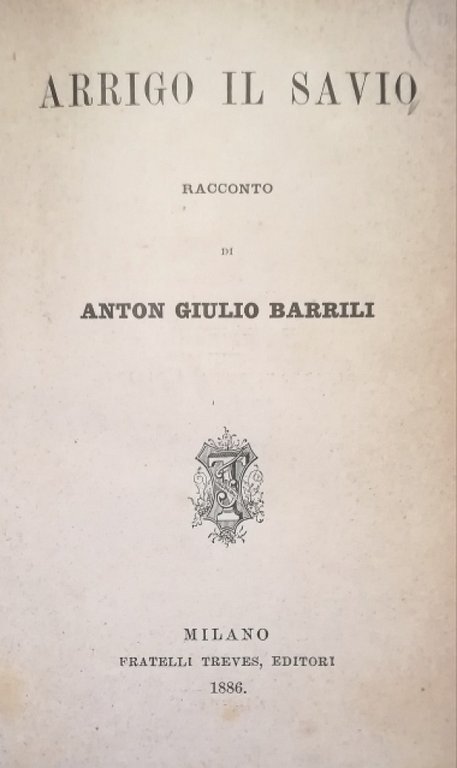 ARRIGO IL SAVIO | Immagine Gallery 2