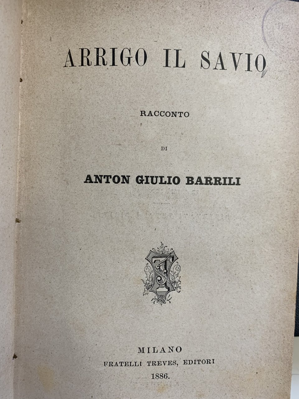 ARRIGO IL SAVIO | Immagine principale