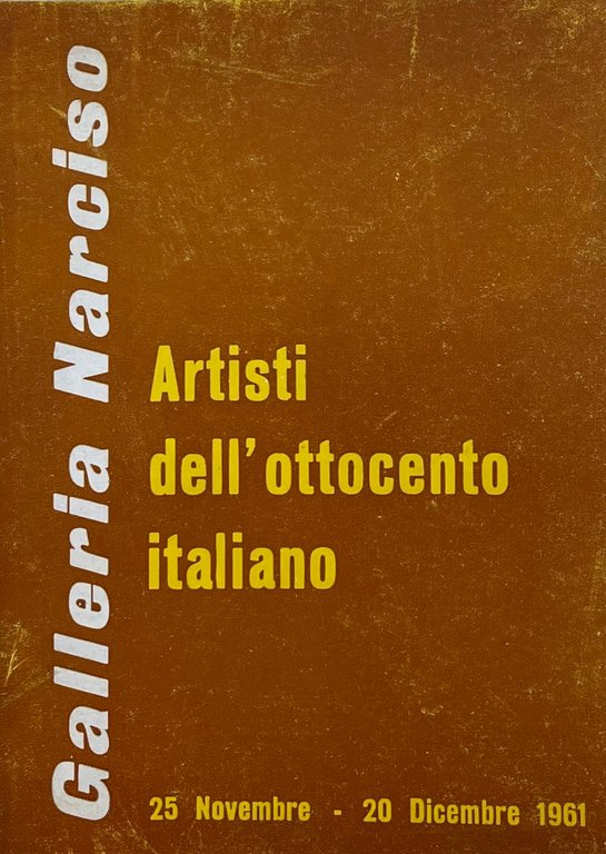 ARTISTI DELL'OTTOCENTO ITALIANO