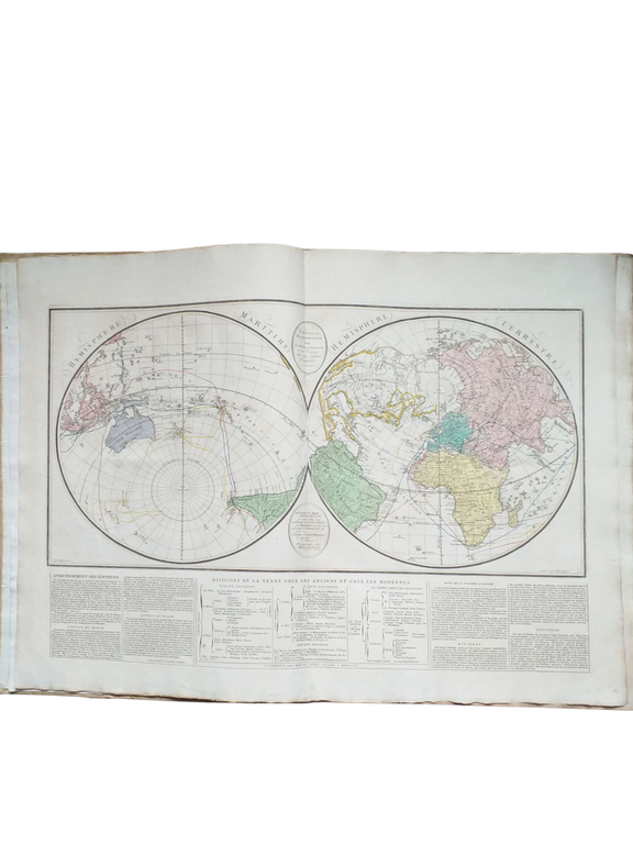 ATLAS HISTORIQUE CHRONOLOGIQUE GEOGRAPHIQUE ET GÉNÉALOGIQUE