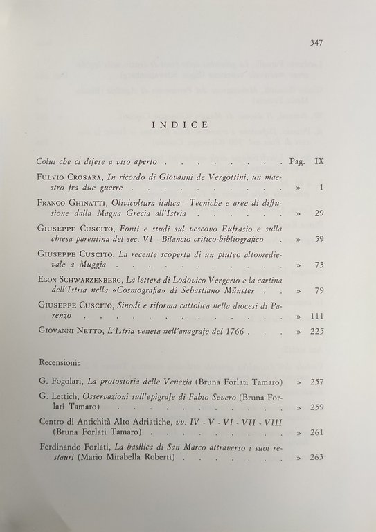 ATTI E MEMORIE DELLA SOCIETÀ ISTRIANA DI ARCHEOLOGIA E STORIA …