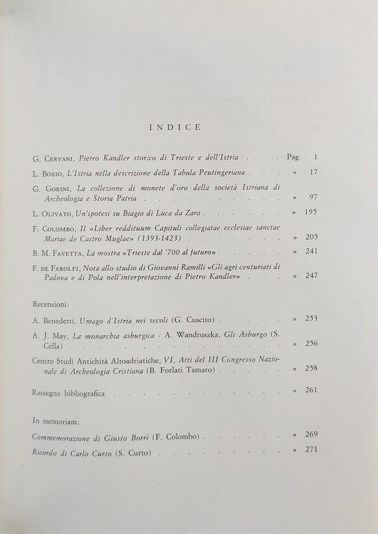 ATTI E MEMORIE DELLA SOCIETÀ ISTRIANA DI ARCHEOLOGIA E STORIA … | Immagine Gallery 2