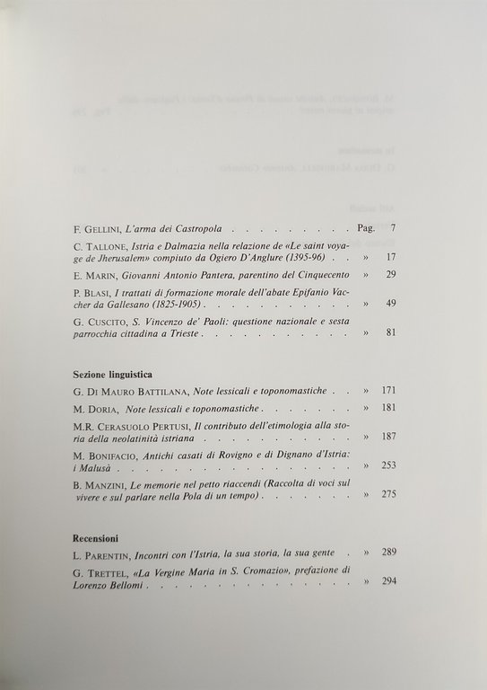 ATTI E MEMORIE DELLA SOCIETÀ ISTRIANA DI ARCHEOLOGIA E STORIA …