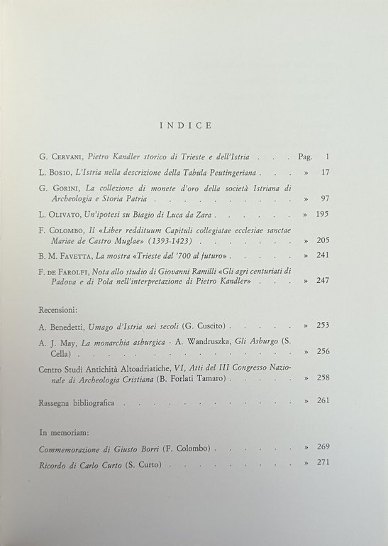 ATTI E MEMORIE DELLA SOCIETÀ ISTRIANA DI ARCHEOLOGIA E STORIA …