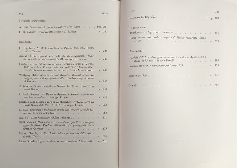 ATTI E MEMORIE DELLA SOCIETÀ ISTRIANA DI ARCHEOLOGIA E STORIA …