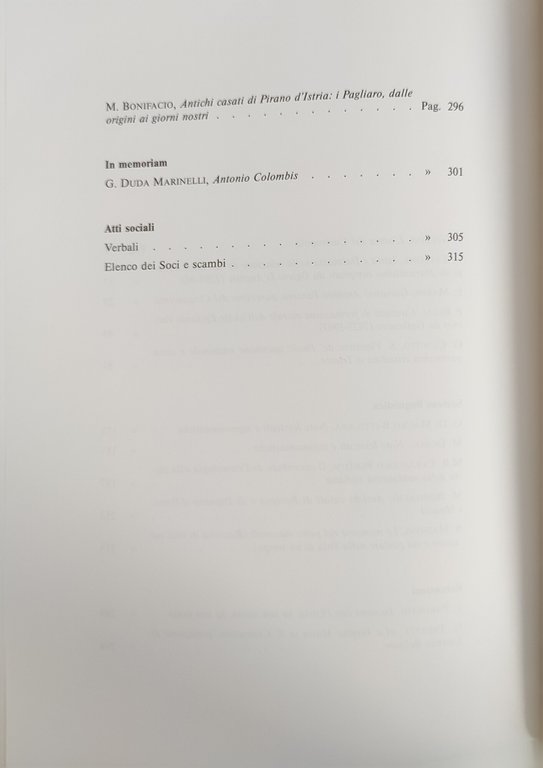 ATTI E MEMORIE DELLA SOCIETÀ ISTRIANA DI ARCHEOLOGIA E STORIA …