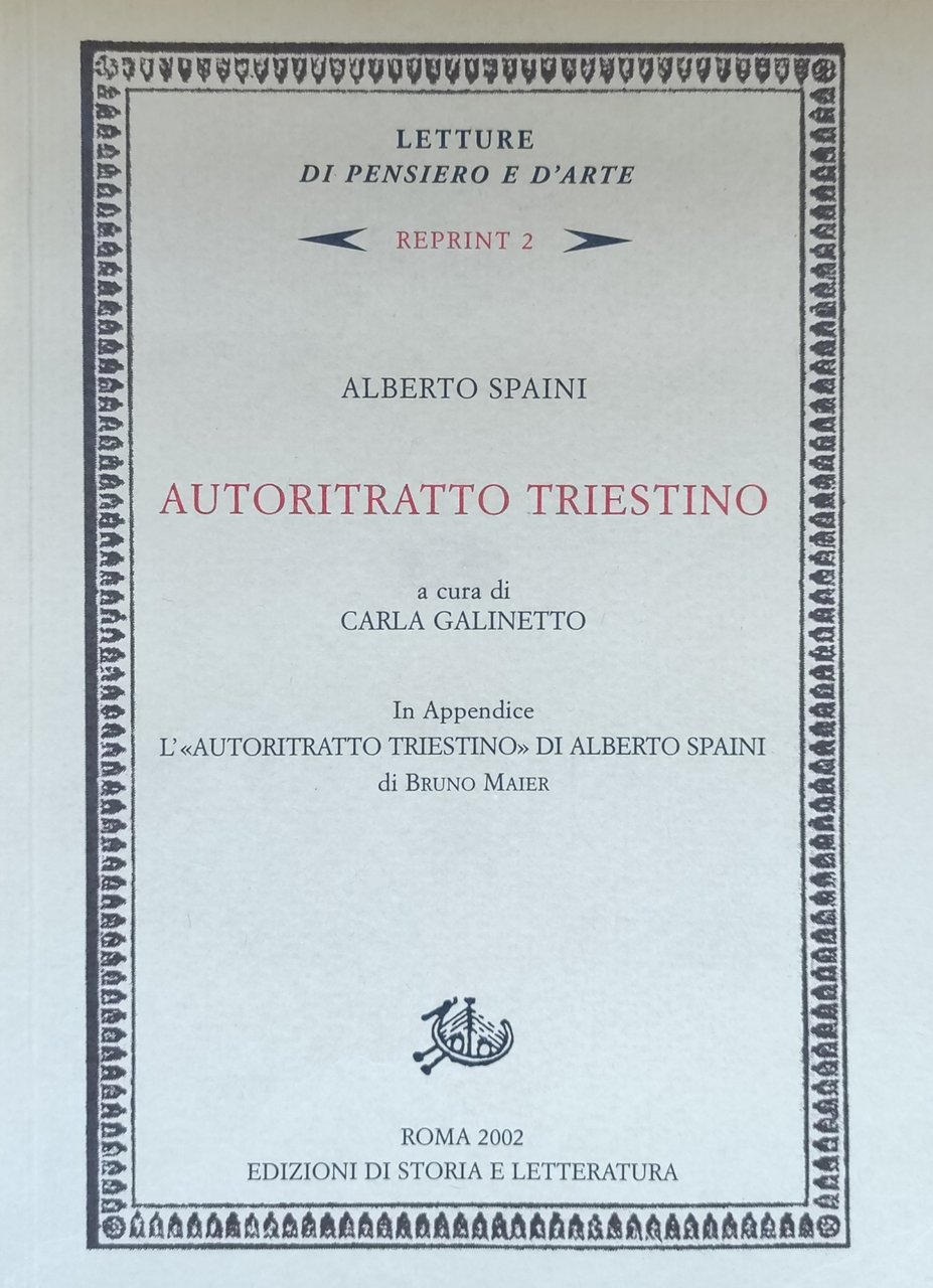 AUTORITRATTO TRIESTINO
