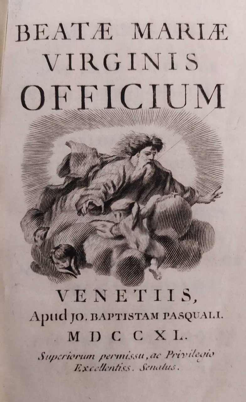 BEATAE MARIAE VIRGINIS OFFICIUM