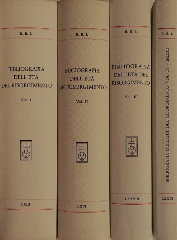 BIBLIOGRAFIA DELL'ETA' DEL RISORGIMENTO