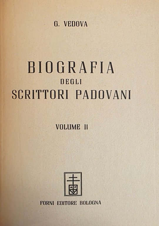 BIOGRAFIA DEGLI SCRITTORI PADOVANI | Immagine Gallery 2