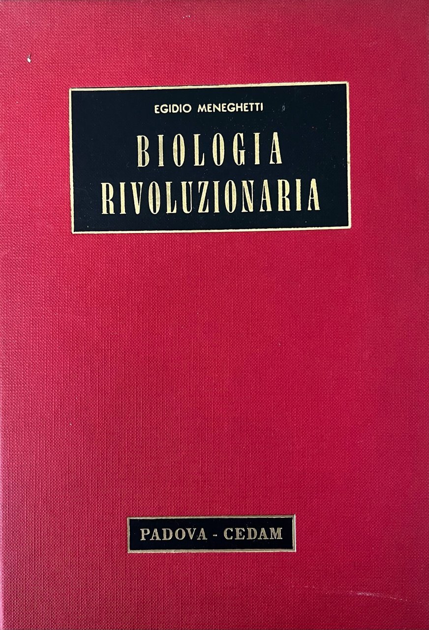 BIOLOGIA RIVOLUZIONARIA