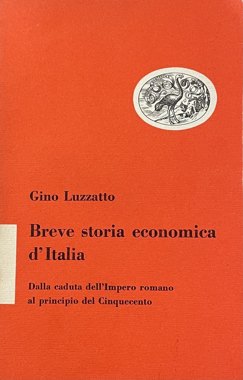 BREVE STORIA ECONOMICA D'ITALIA. DALLA CADUTA DELL' IMPERO ROMANO AL …