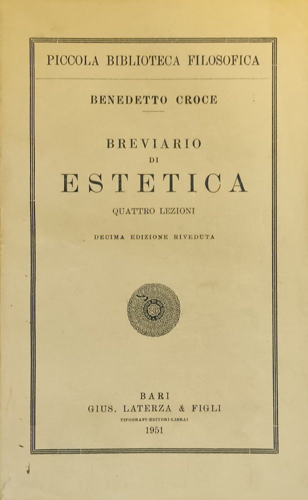 BREVIARIO DI ESTETICA. QUATTRO LEZIONI
