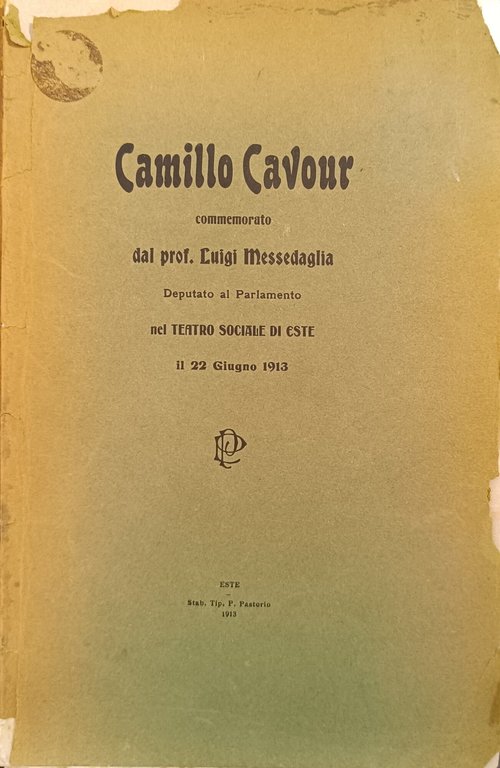 CAMILLO CAVOUR