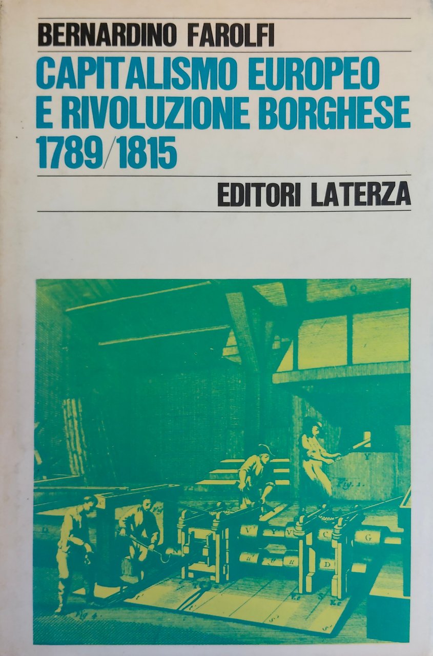 CAPITALISMO EUROPEO E RIVOLUZIONE BORGHESE 1789/1815 | Immagine principale