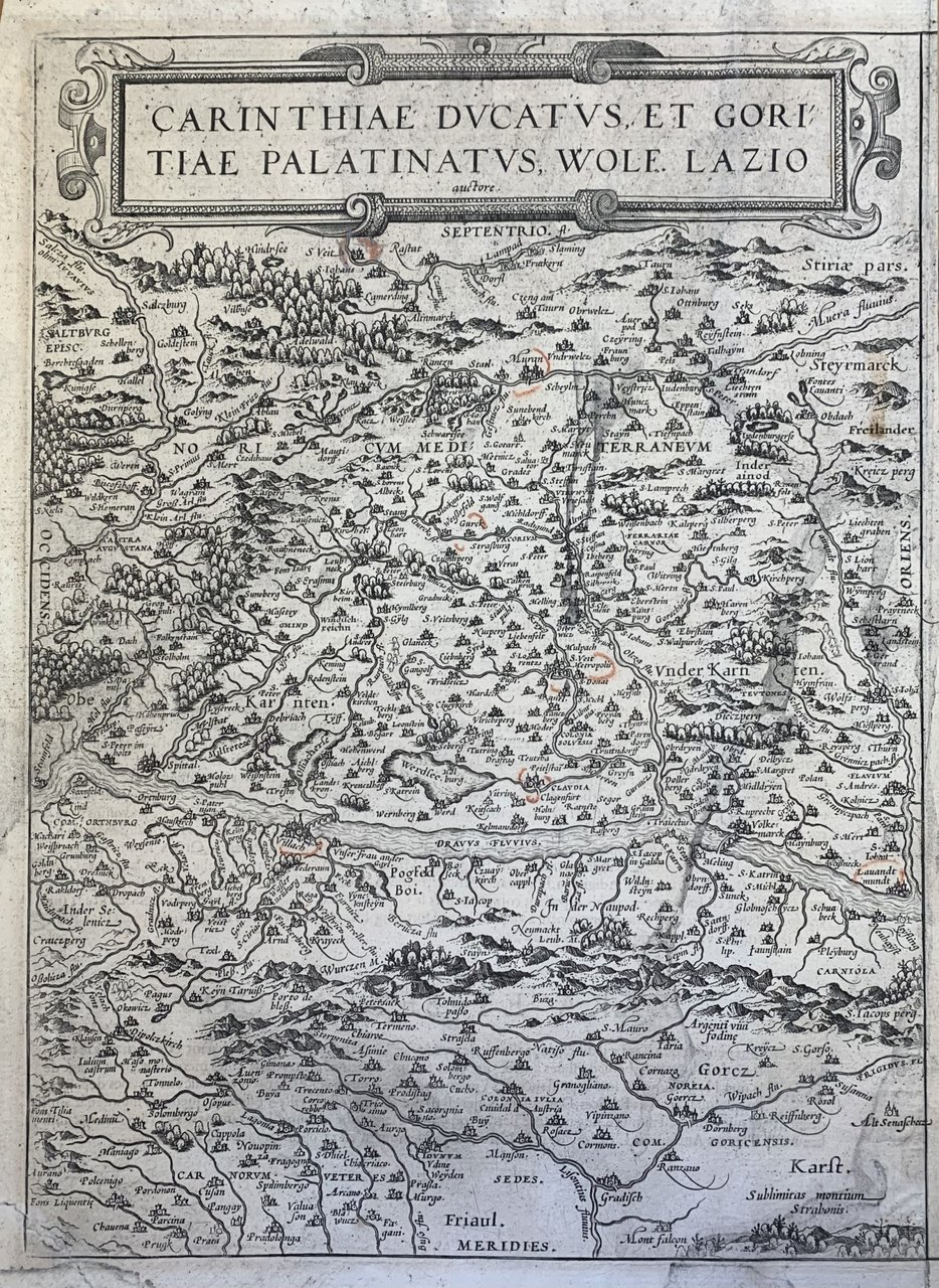 CARINTHIAE DVCATVS, ET GORITIAE PALATINATVS, WOLF LAZIO