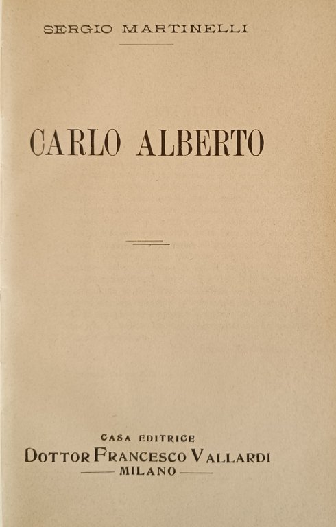 CARLO ALBERTO