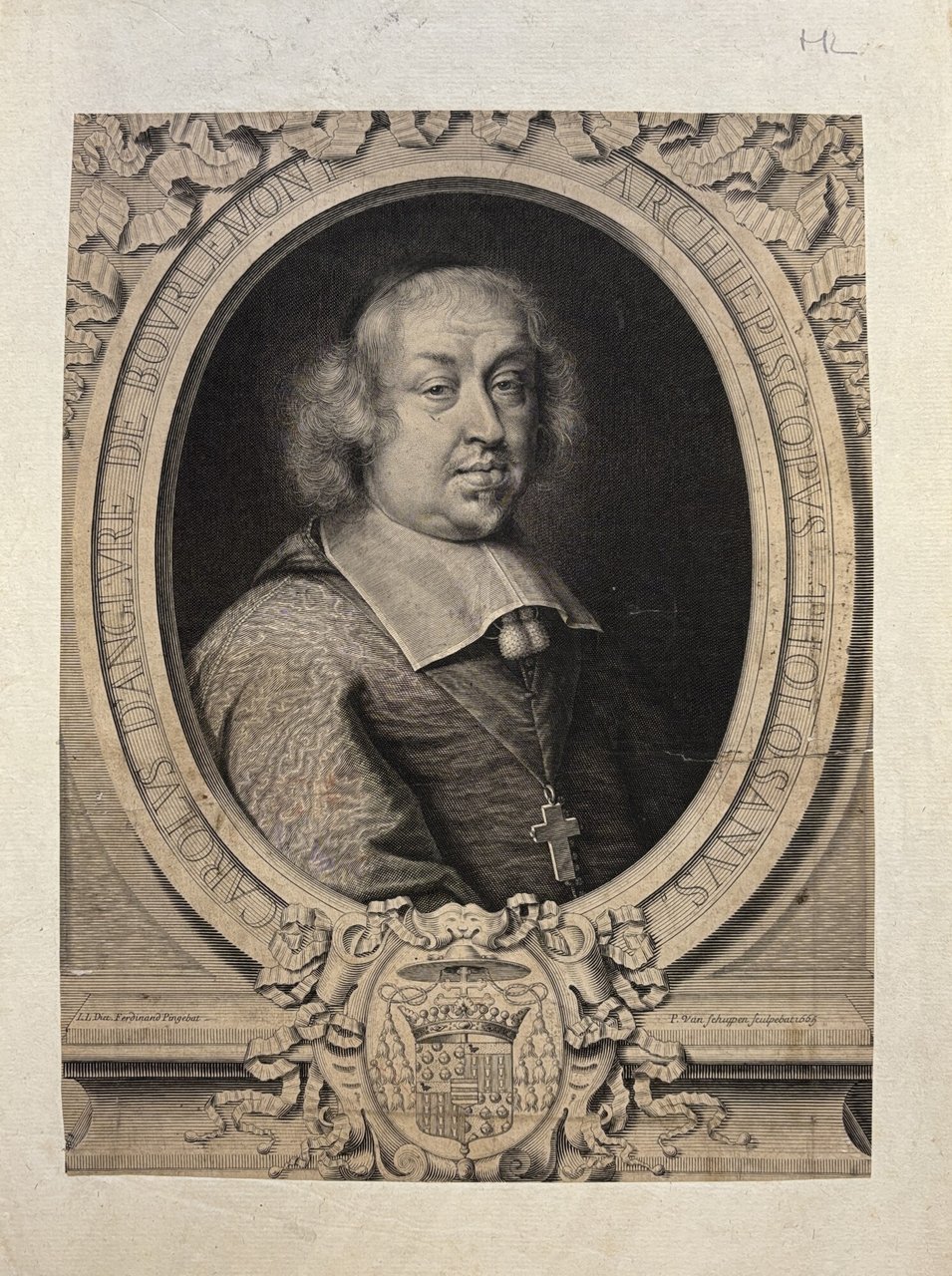 CAROLVS D'ANGLVRE DE BOVRLEMONT