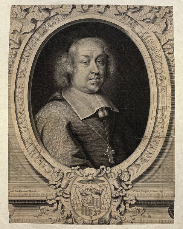 CAROLVS D'ANGLVRE DE BOVRLEMONT