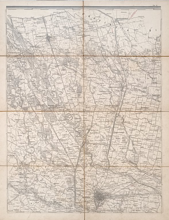 CARTA IDROGRAFICA STRADALE AMMINISTRATIVA CONSORZIALE DELLA PROVINCIA DI PADOVA E …